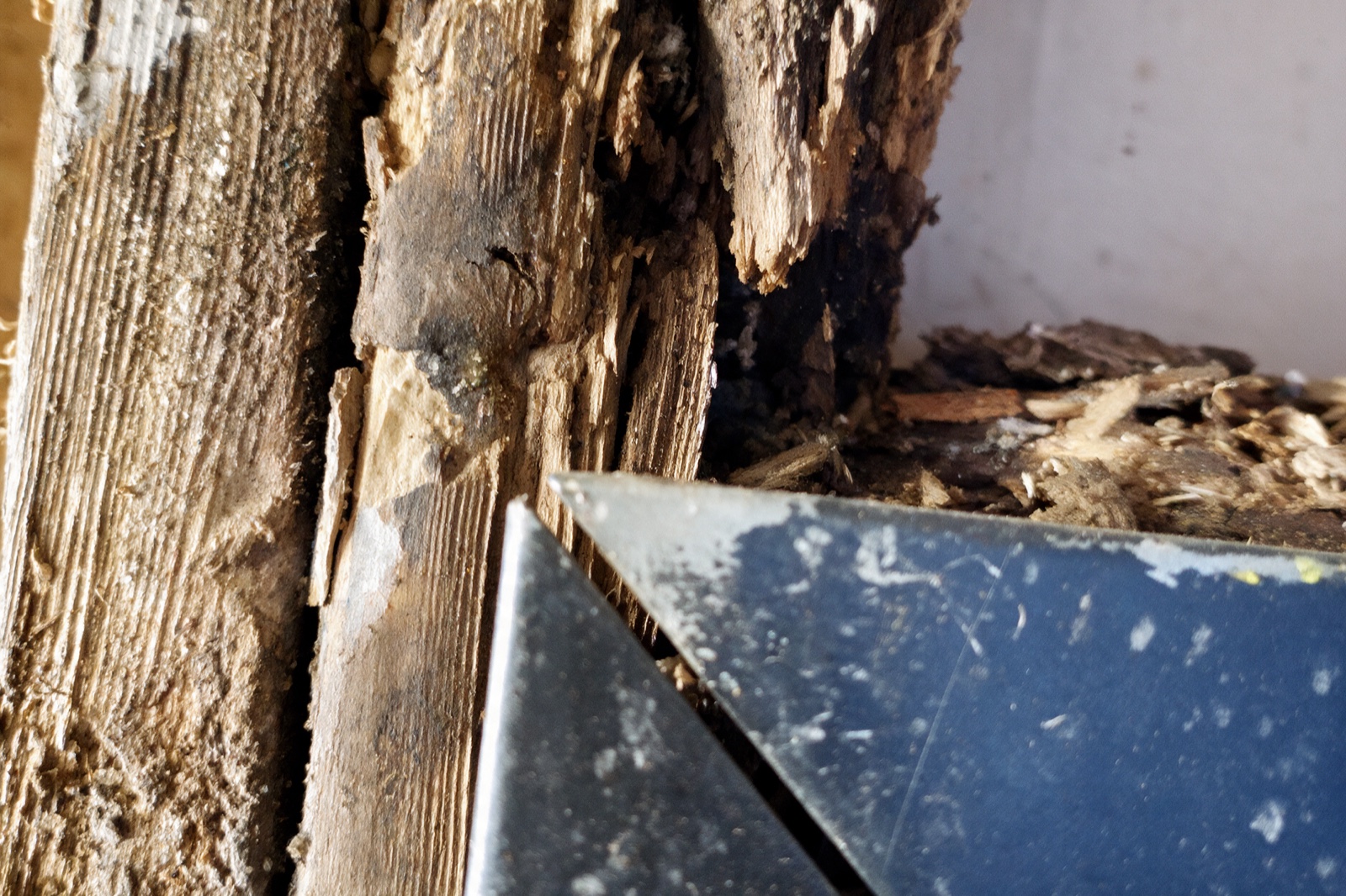 Before — Structural. Wood Rot Repair Vancouver, BC. Stop the rot co.