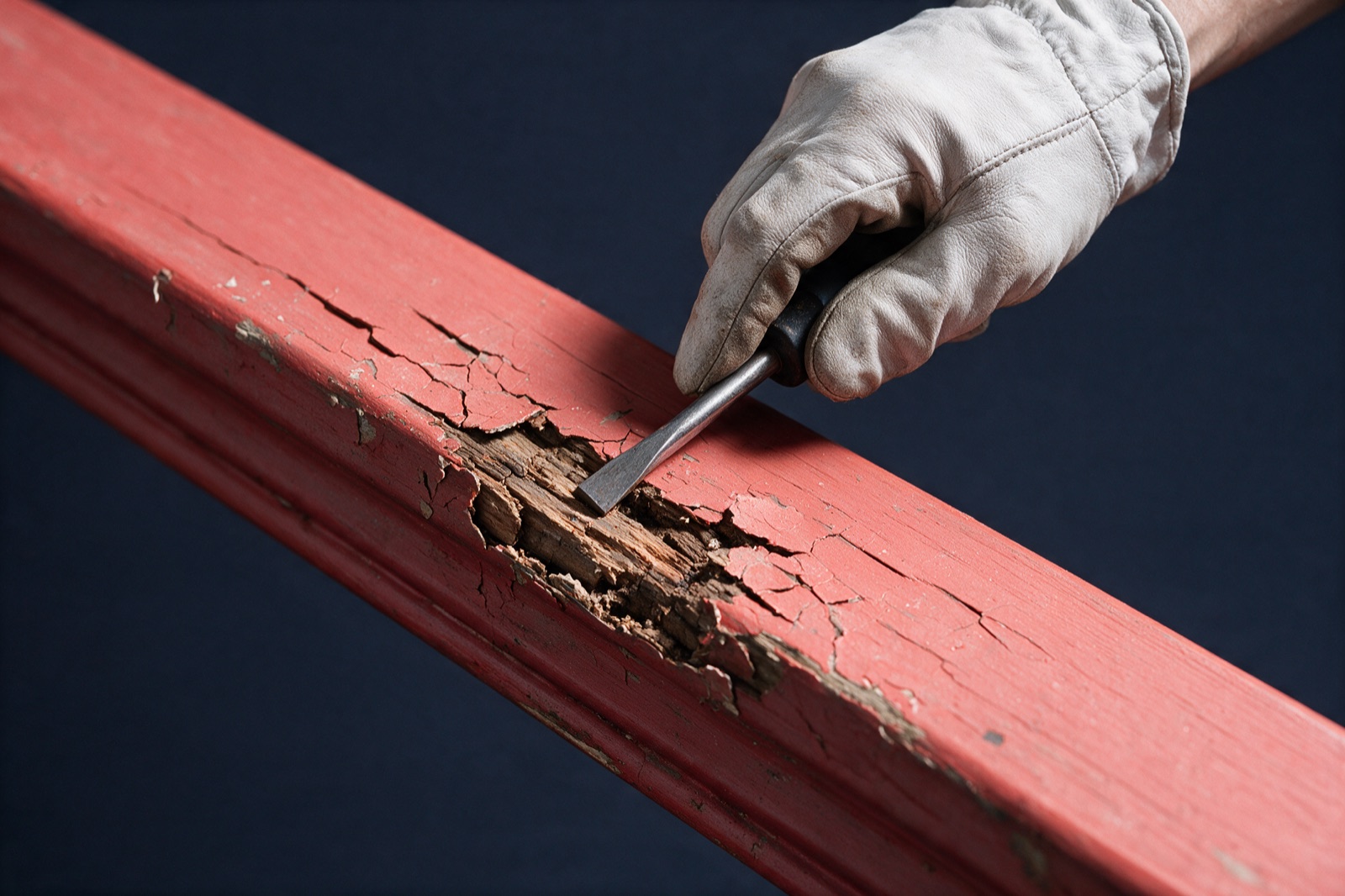 Is This Real Rot, or Just Peeling Paint. Wood Rot Repair Vancouver, BC. Stop the rot co.
